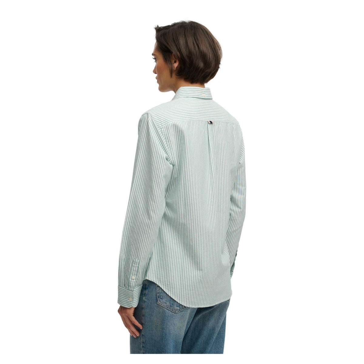 SUPERDRY SLIM OXFORD BD LS W SHIRT - seconda immagine