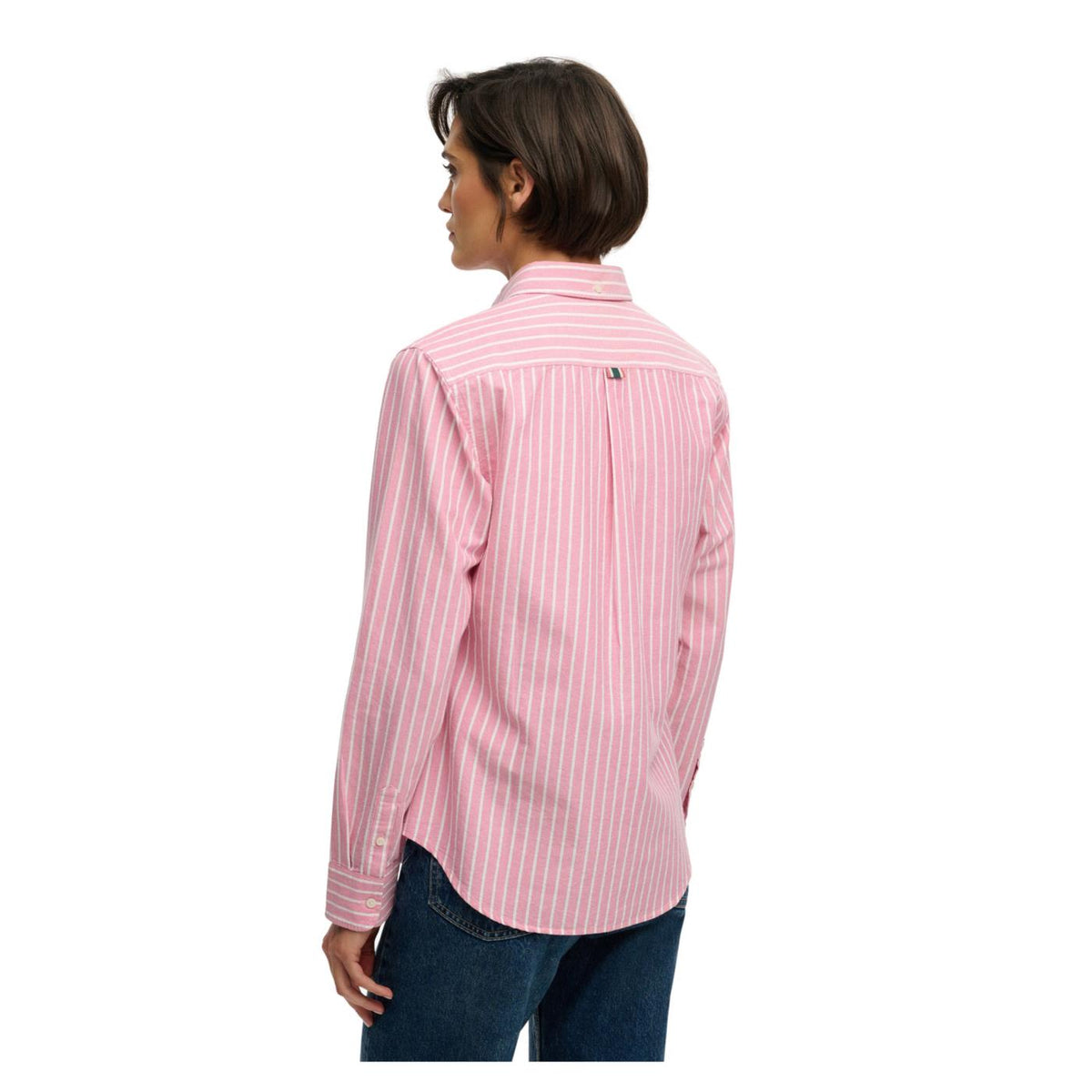 SUPERDRY SLIM OXFORD BD LS W SHIRT - seconda immagine