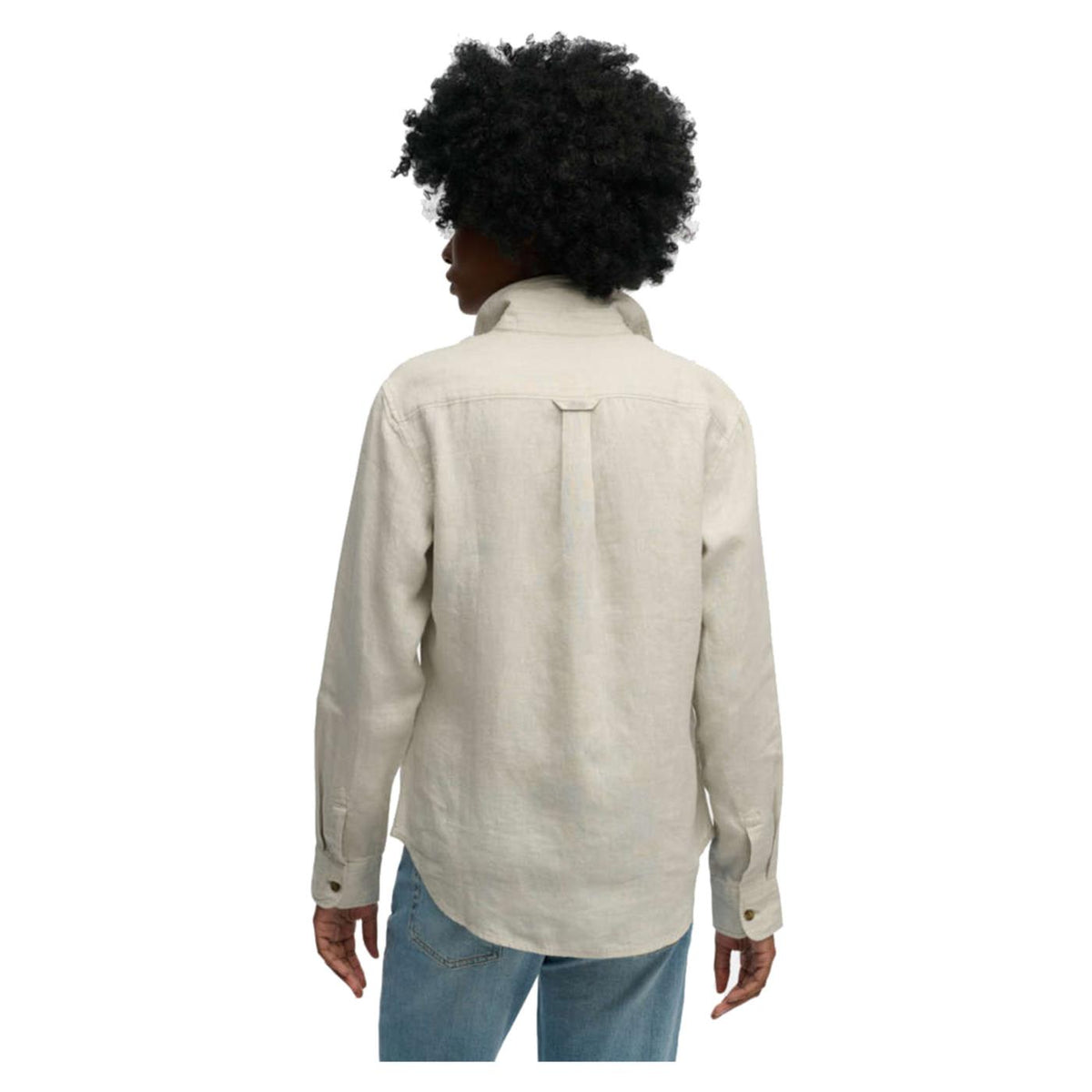 SUPERDRY LINEN BOYFRIEND SHIRT - seconda immagine