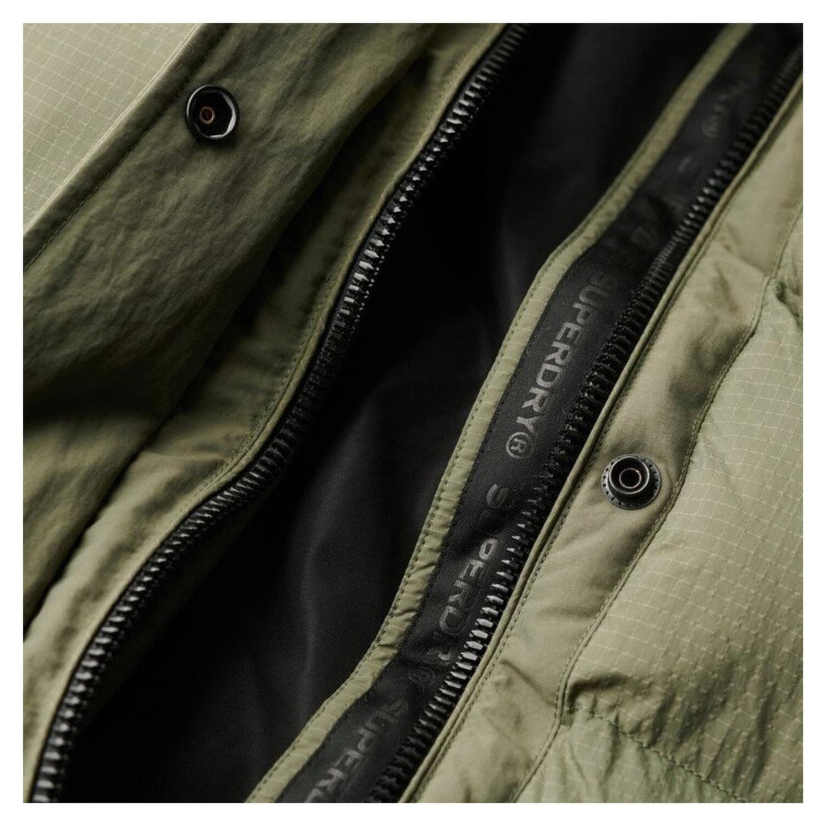 SUPERDRY RIPSTOP LONGLINE PUFFER W - vista 5