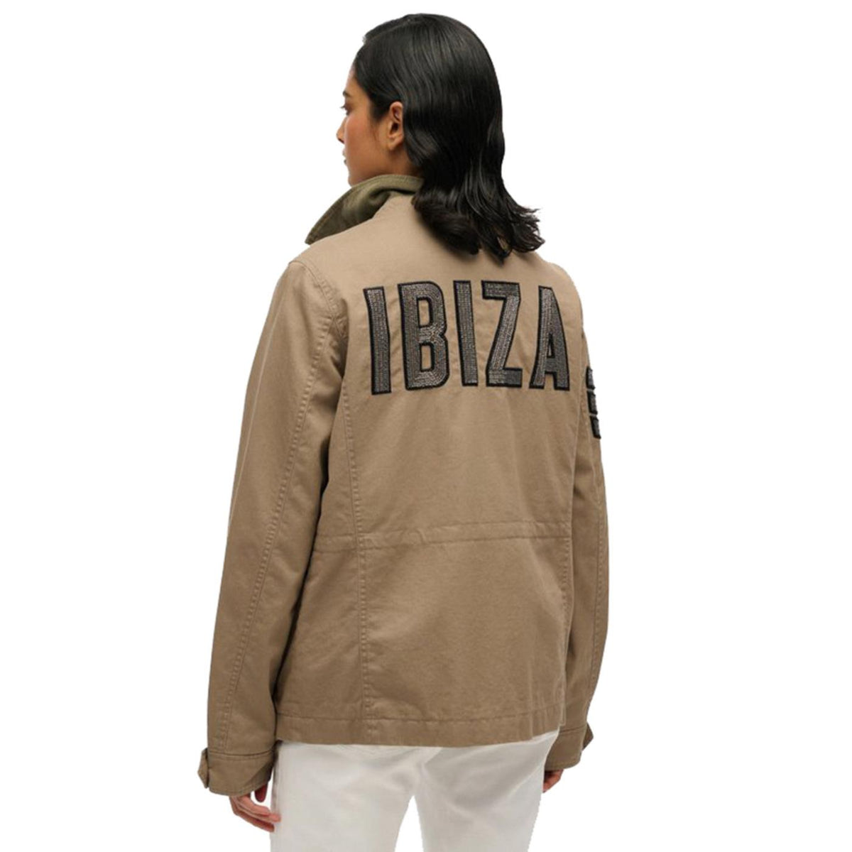 SUPERDRY EMBELLISHED MILITARY JKT