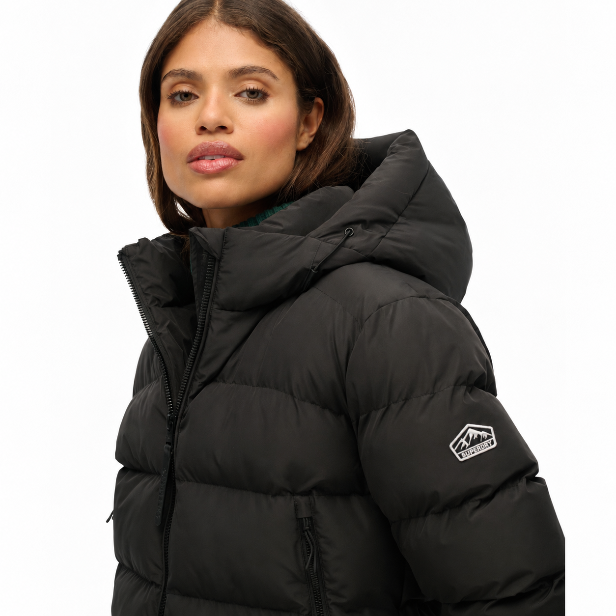 SUPERDRY HOODED SPORTS PUFFER JKT