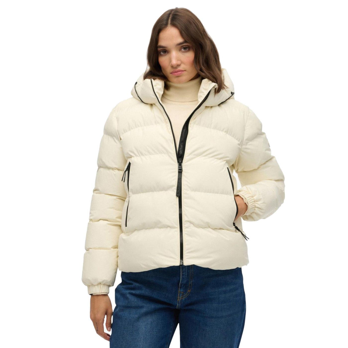 SUPERDRY HOODED SPORTS PUFFER JKT