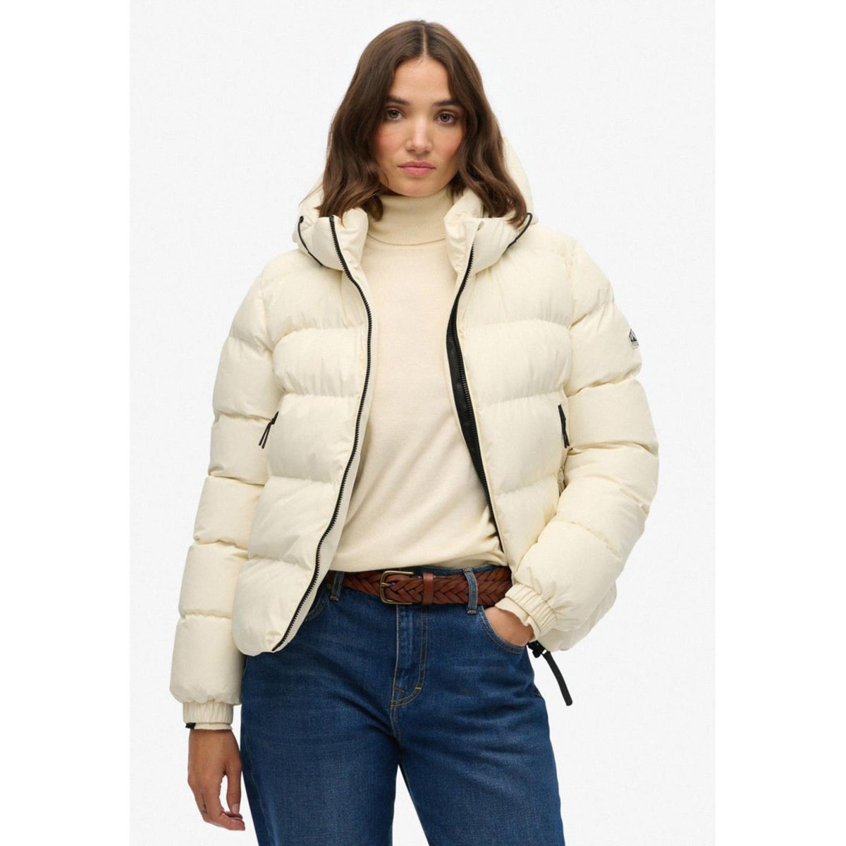 SUPERDRY HOODED SPORTS PUFFER JKT