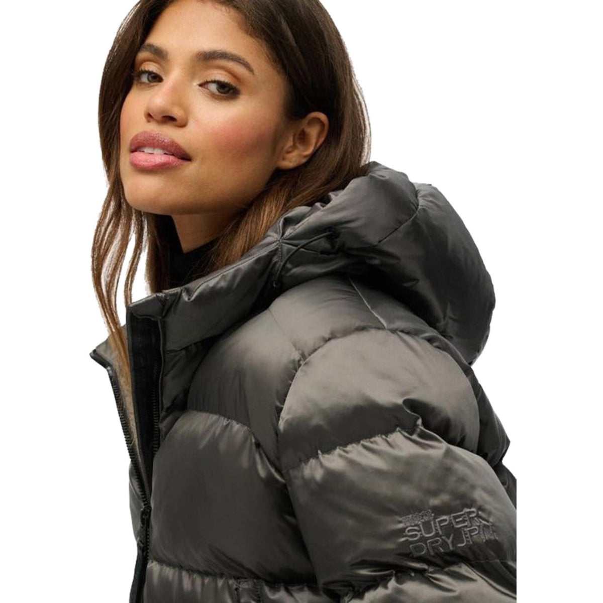 SUPERDRY HOODED LUXE SPORTS PUFFER - vista 4