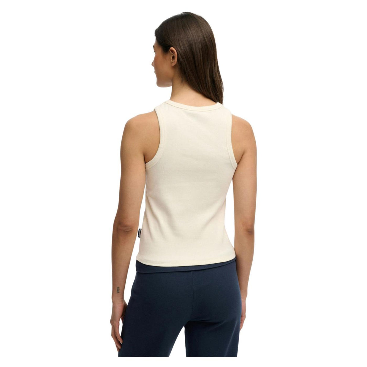 SUPERDRY ESSENTIAL LOGO RACER VEST - seconda immagine