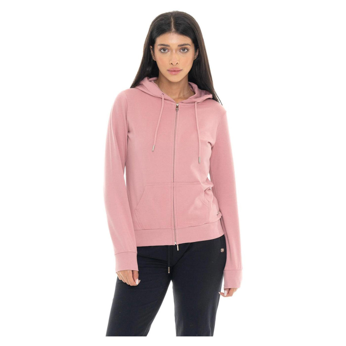 LEONE FELPA W FLEECE STRETCH - Rosa - immagine principale