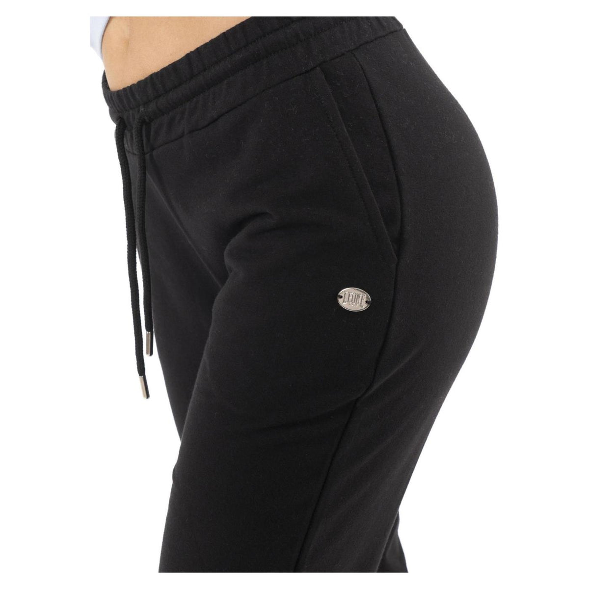 LEONE PANTALONI W FLEECE STR - Nero - vista 3