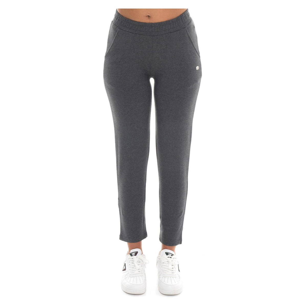 LEONE PANTALONI W FLEECE STR - Grigio scuro - immagine principale