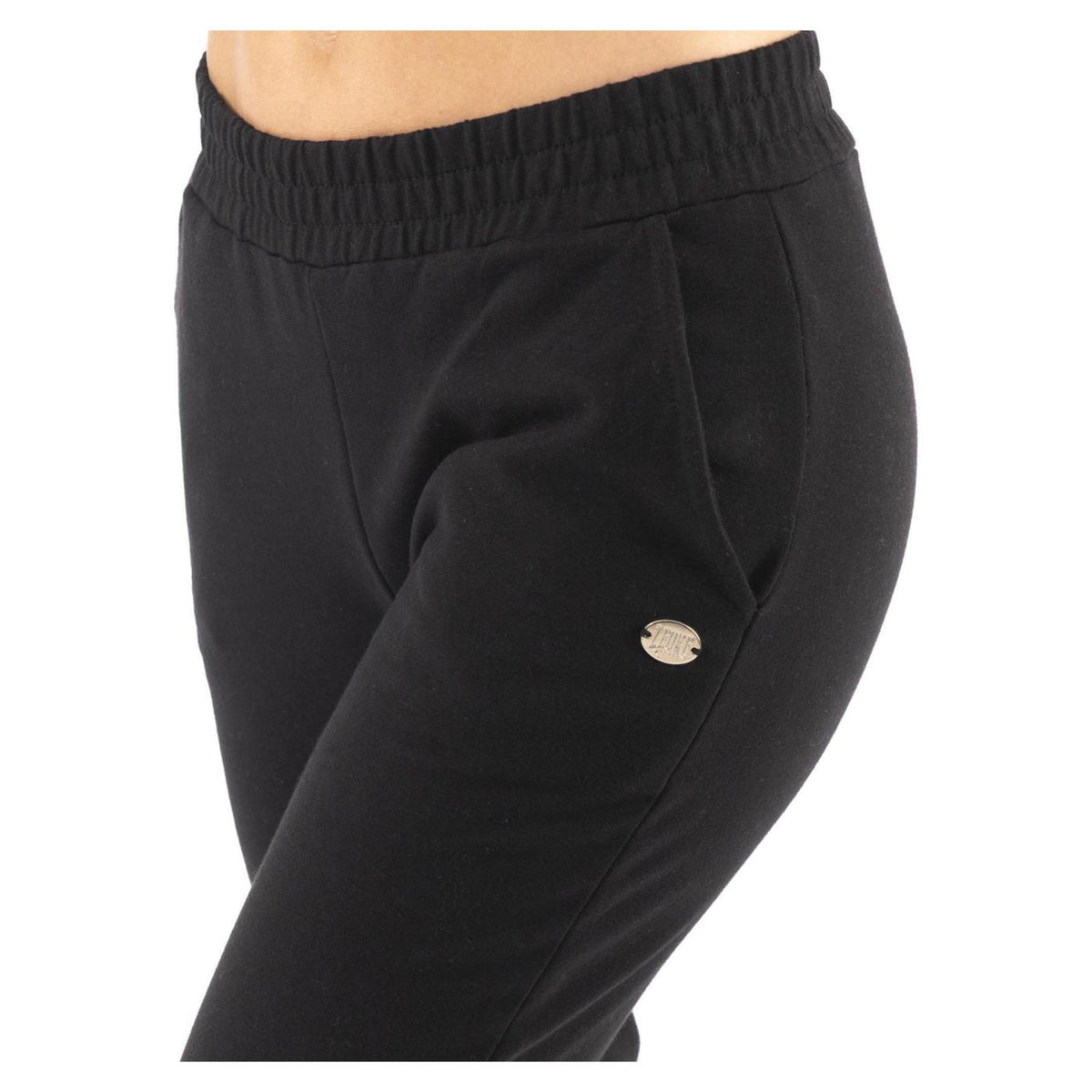 LEONE PANTALONI W FLEECE STR - Nero - vista 3