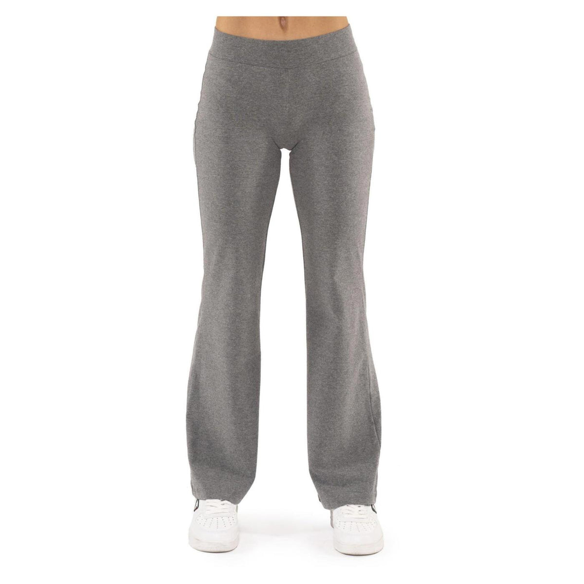 LEONE FLARED LEGGINGS STRETCH - Grigio chiaro - immagine principale