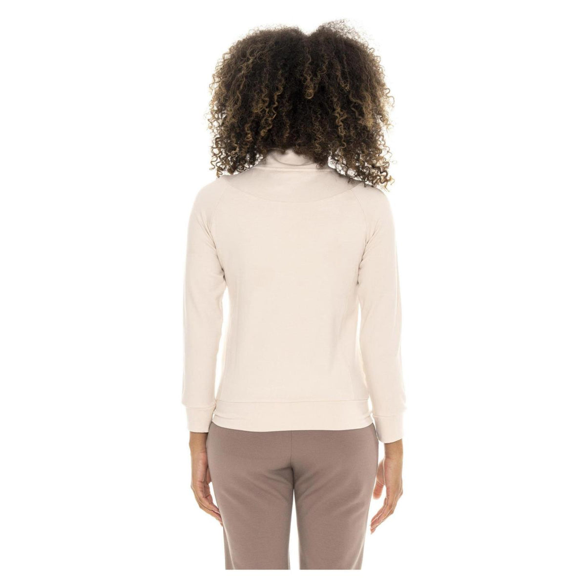 LEONE FELPA FZ DONNA CHIC TONES - Beige - vista 2