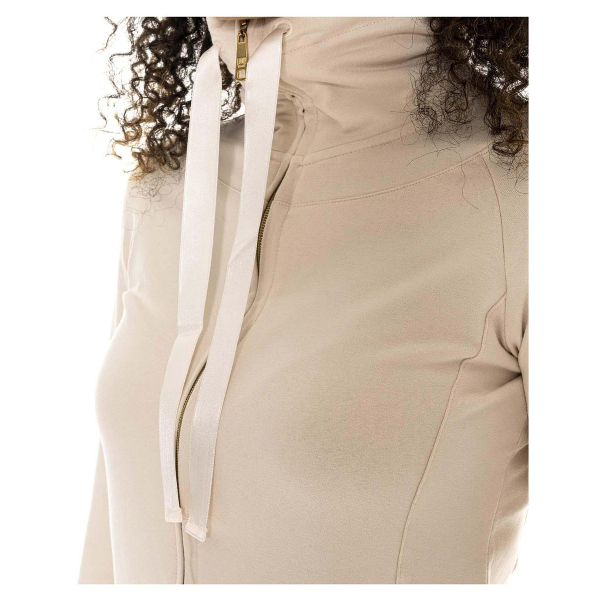 LEONE FELPA FZ DONNA CHIC TONES - Beige - vista 3