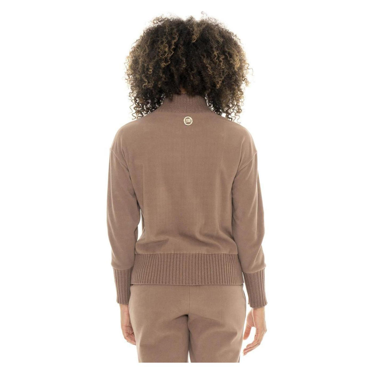 LEONE FELPA W FZ WARM TOUCH - Marrone chiaro - vista 2