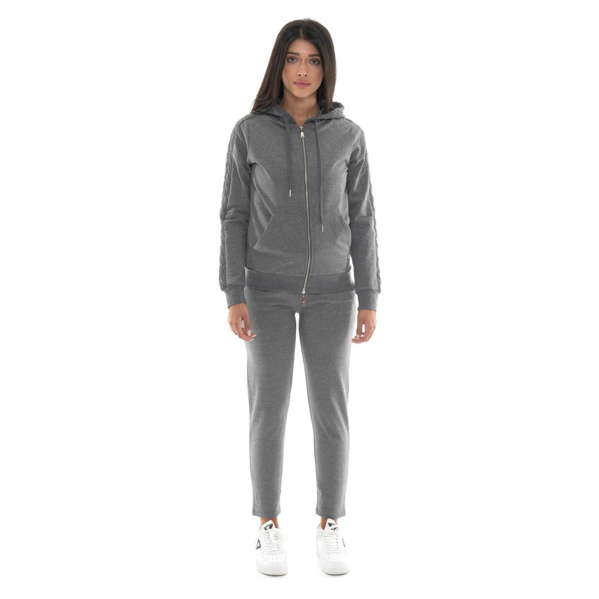 LEONE TUTA W FZ CAPPUCCIO BRAID - immagine principale