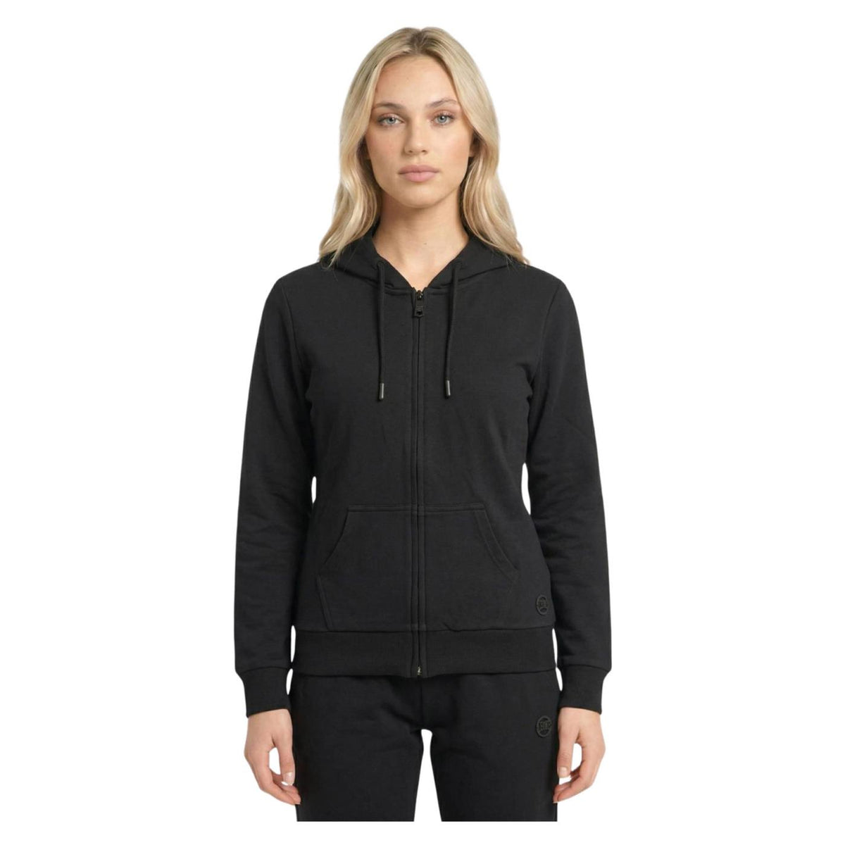 LEONE FELPA W FZ HOODIE STRETCH - Nero - immagine principale