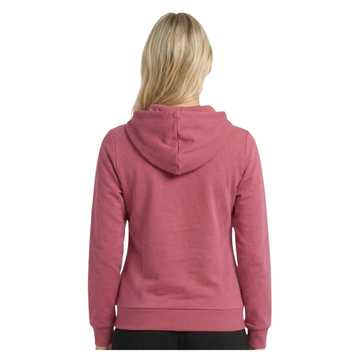 LEONE FELPA W FZ HOODIE STRETCH - Bordeaux - vista 3