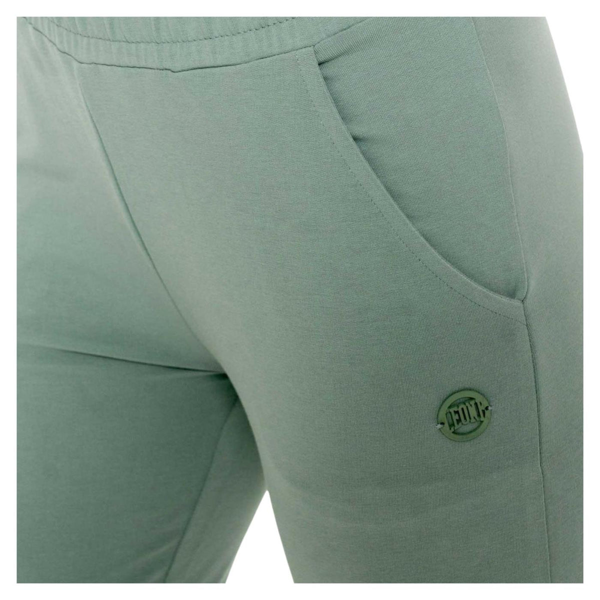 LEONE PANTALONI STRETCH FLEECE - Verde - vista 4