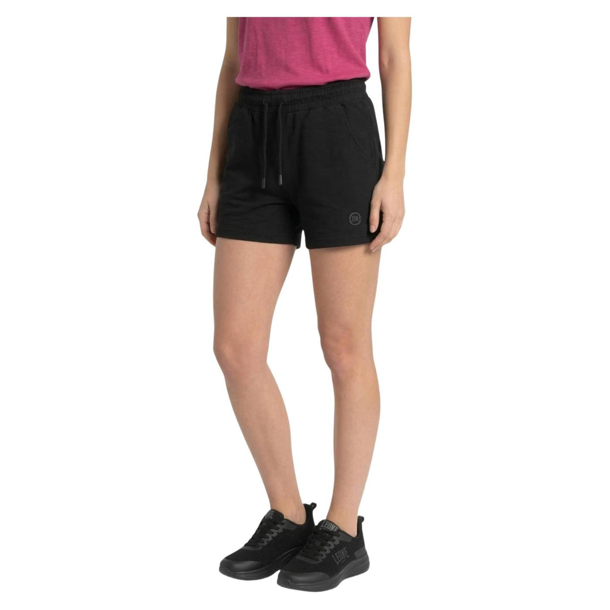 LEONE PANTALONCINI W STRETCH - Nero - vista 2