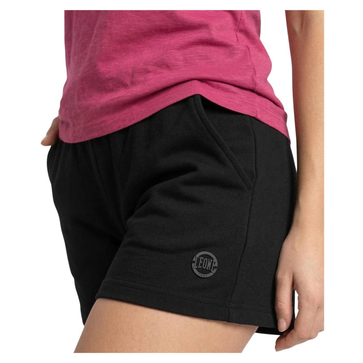 LEONE PANTALONCINI W STRETCH - Nero - vista 4