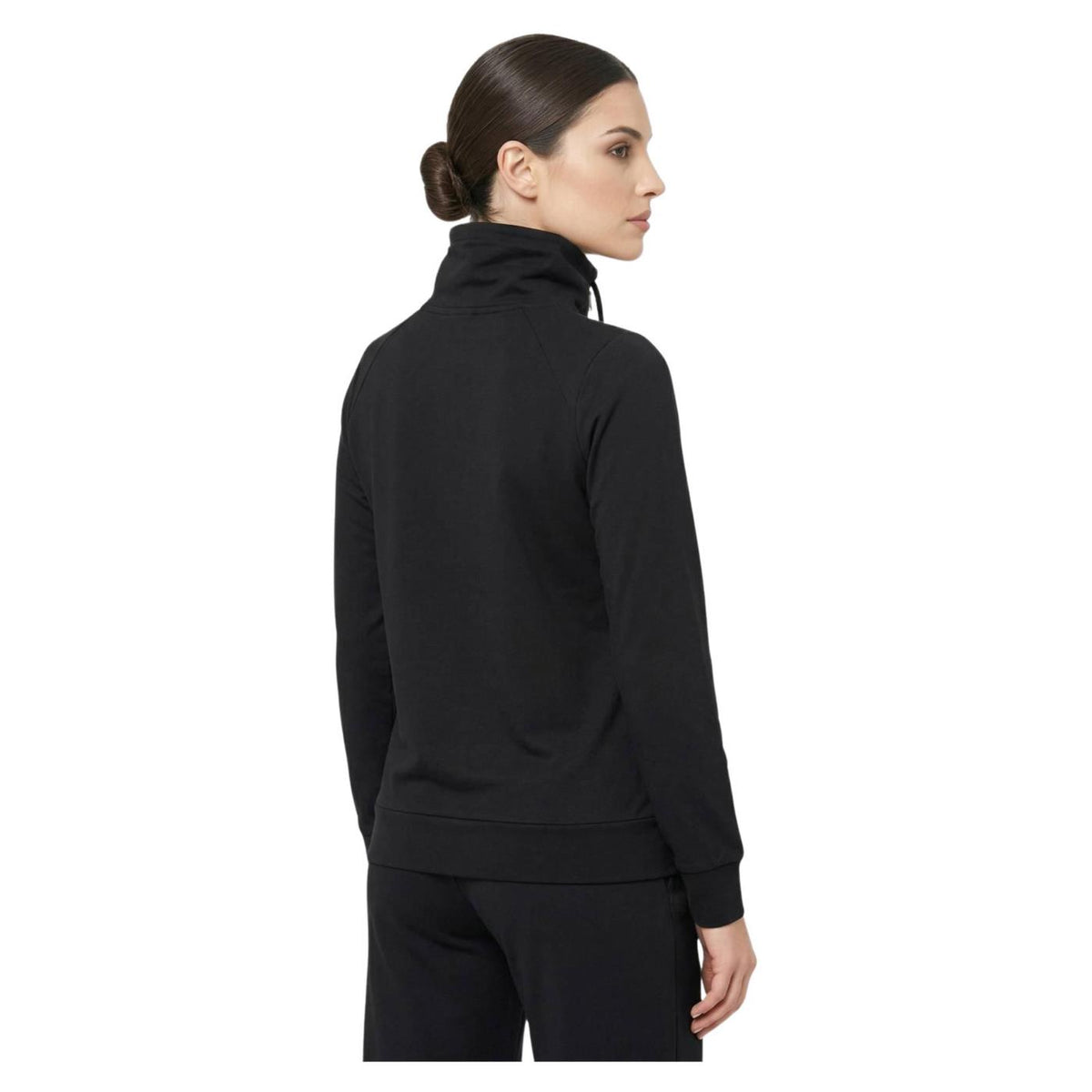 LEONE FELPA CLASSY FULL ZIP - Nero - vista 3