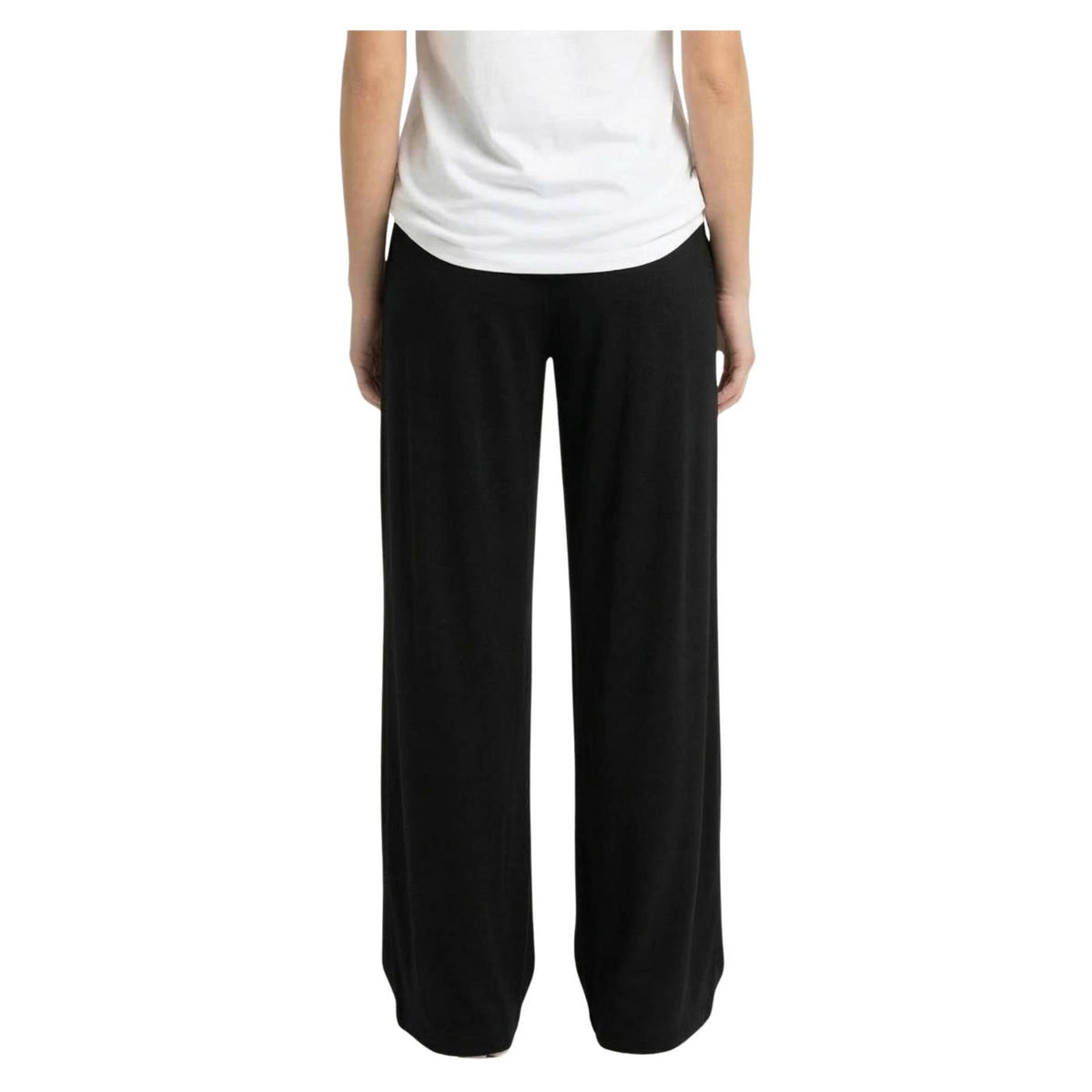 LEONE PANTALONI CLASSY FLARED - Nero - vista 3