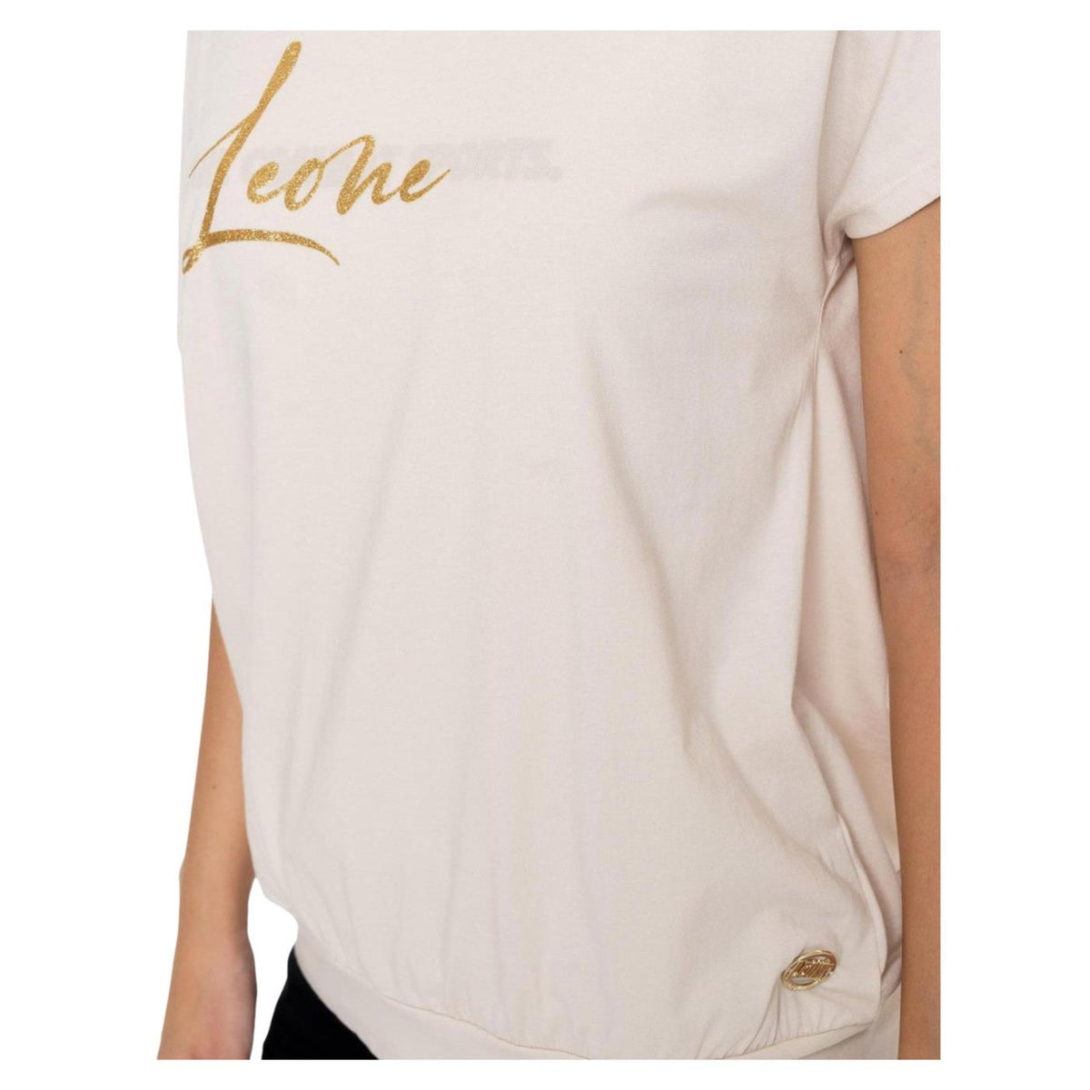 LEONE T-SHIRT CANOTTA CLASSY - Beige - vista 3