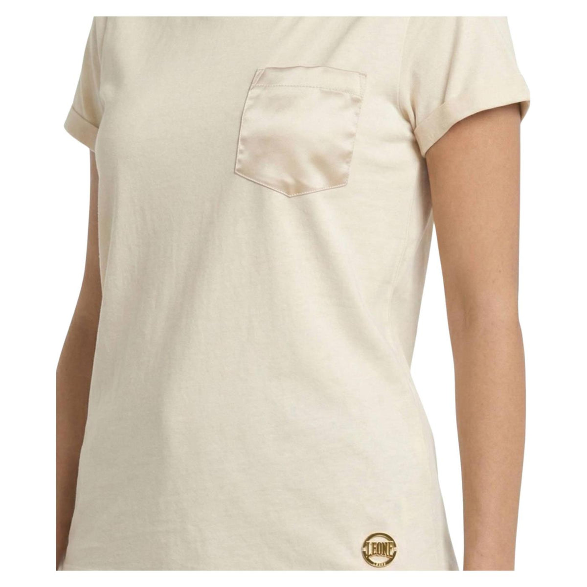LEONE T-SHIRT SATIN CLASSY - Beige - vista 4