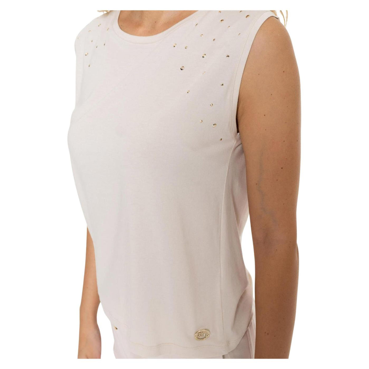 LEONE T-SHIRT SMANICATA CLASSY - Beige - vista 3