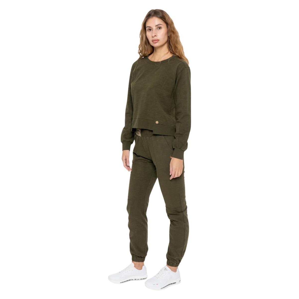 LEONE FELPA CREW URBAN SAFARI - Militare - vista 4