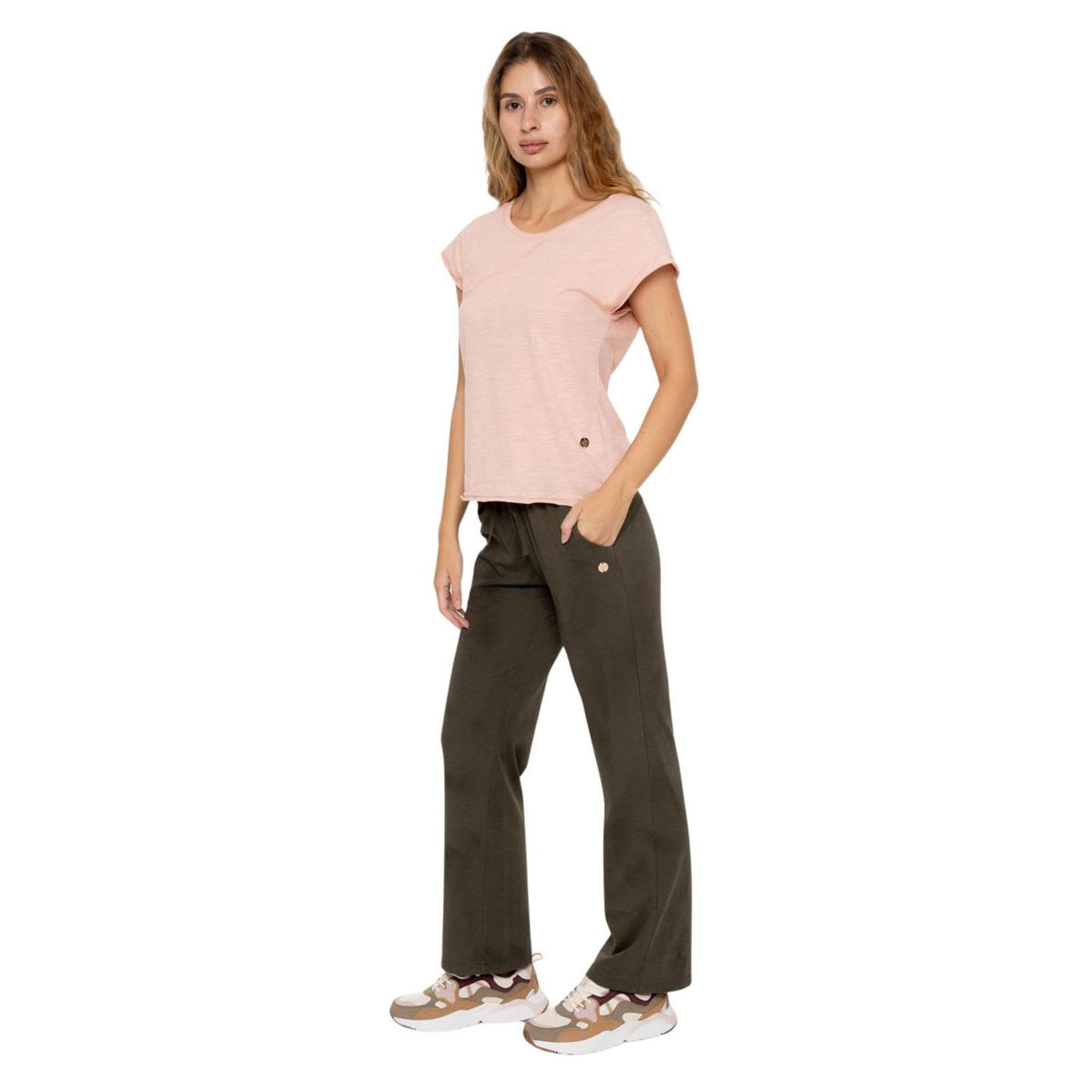LEONE PANT PALAZZO URBAN SAFARI - Militare - vista 4