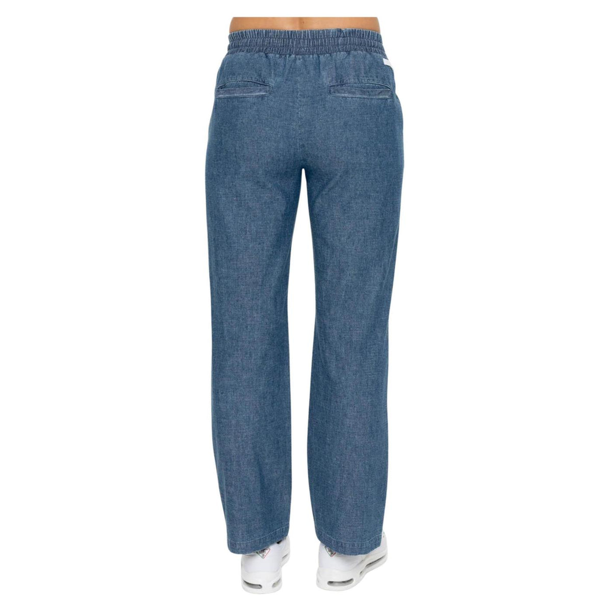 LEONE PANTALONI IN CHAMBRAY - seconda immagine