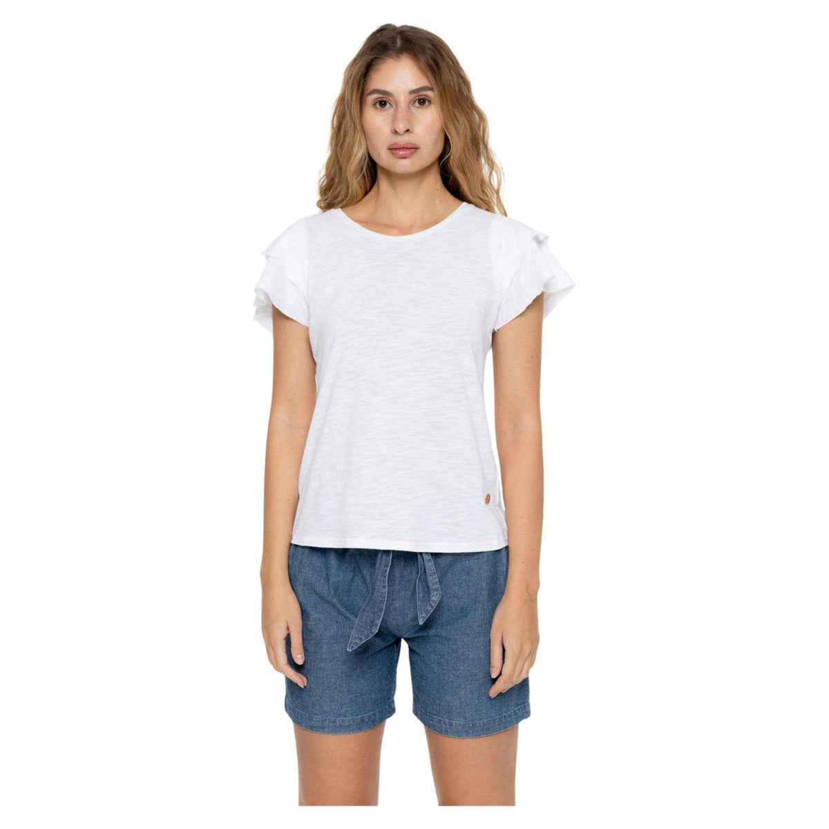 LEONE T-SHIRT W URBAN SAFARI - Bianco - immagine principale