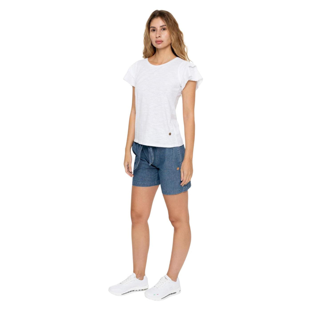 LEONE T-SHIRT W URBAN SAFARI - Bianco - vista 4