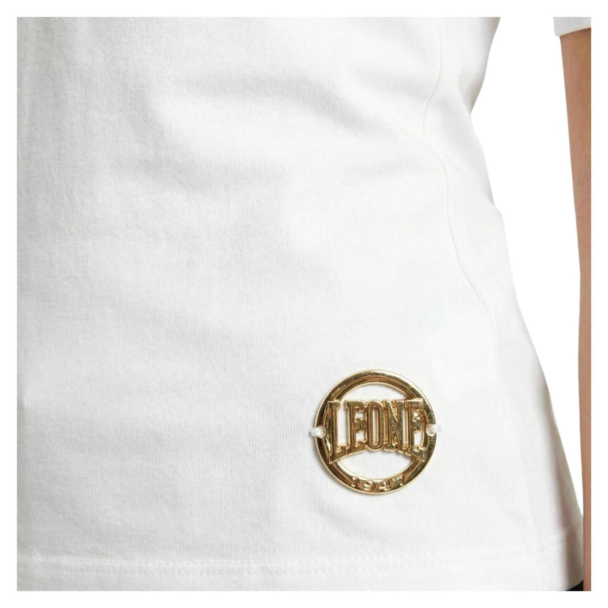 LEONE T-SHIRT 3/4 MODAL CLASSY - Bianco - vista 4