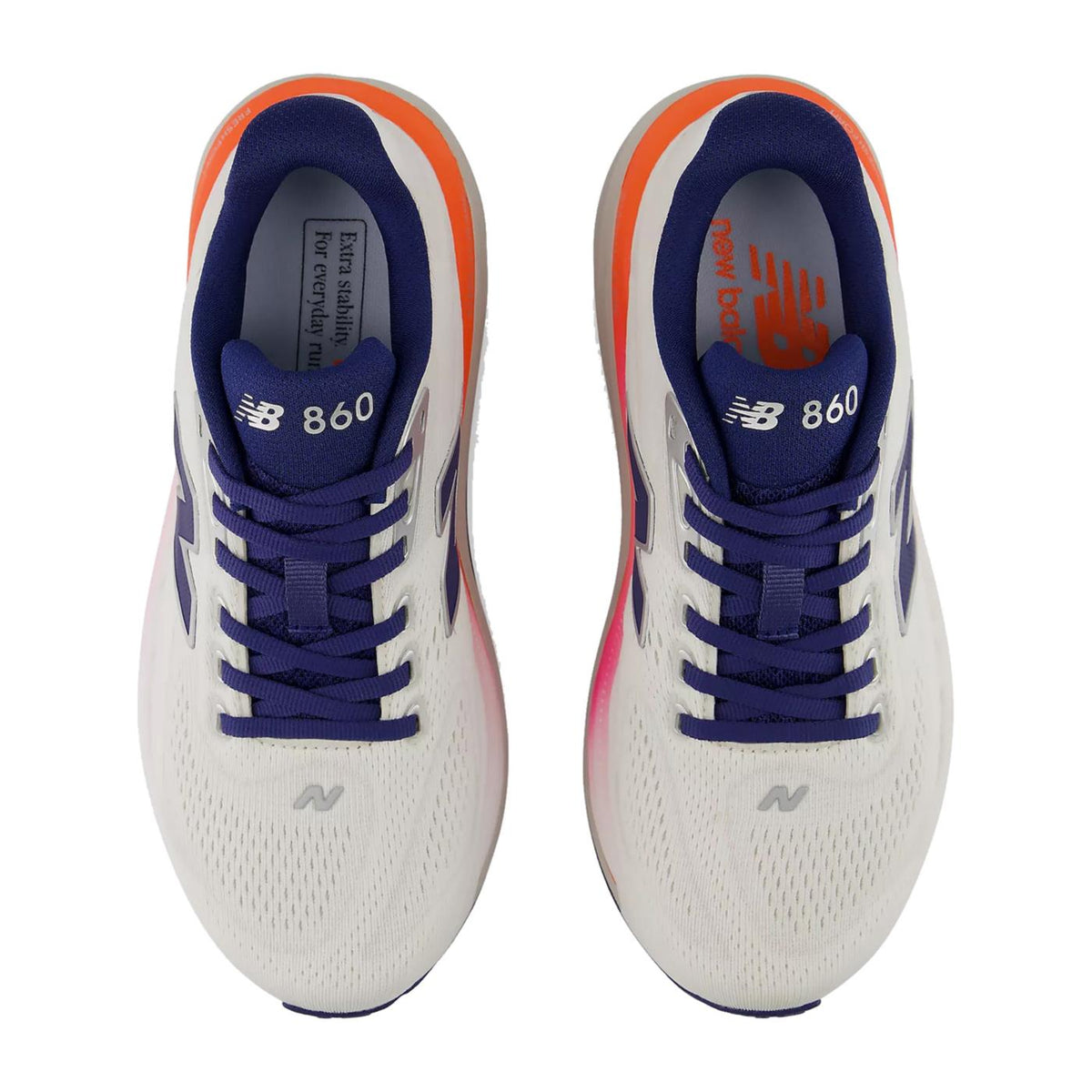 NEW BALANCE 860 V15 W FRESH FOAM X - Grigio chiaro - vista 4
