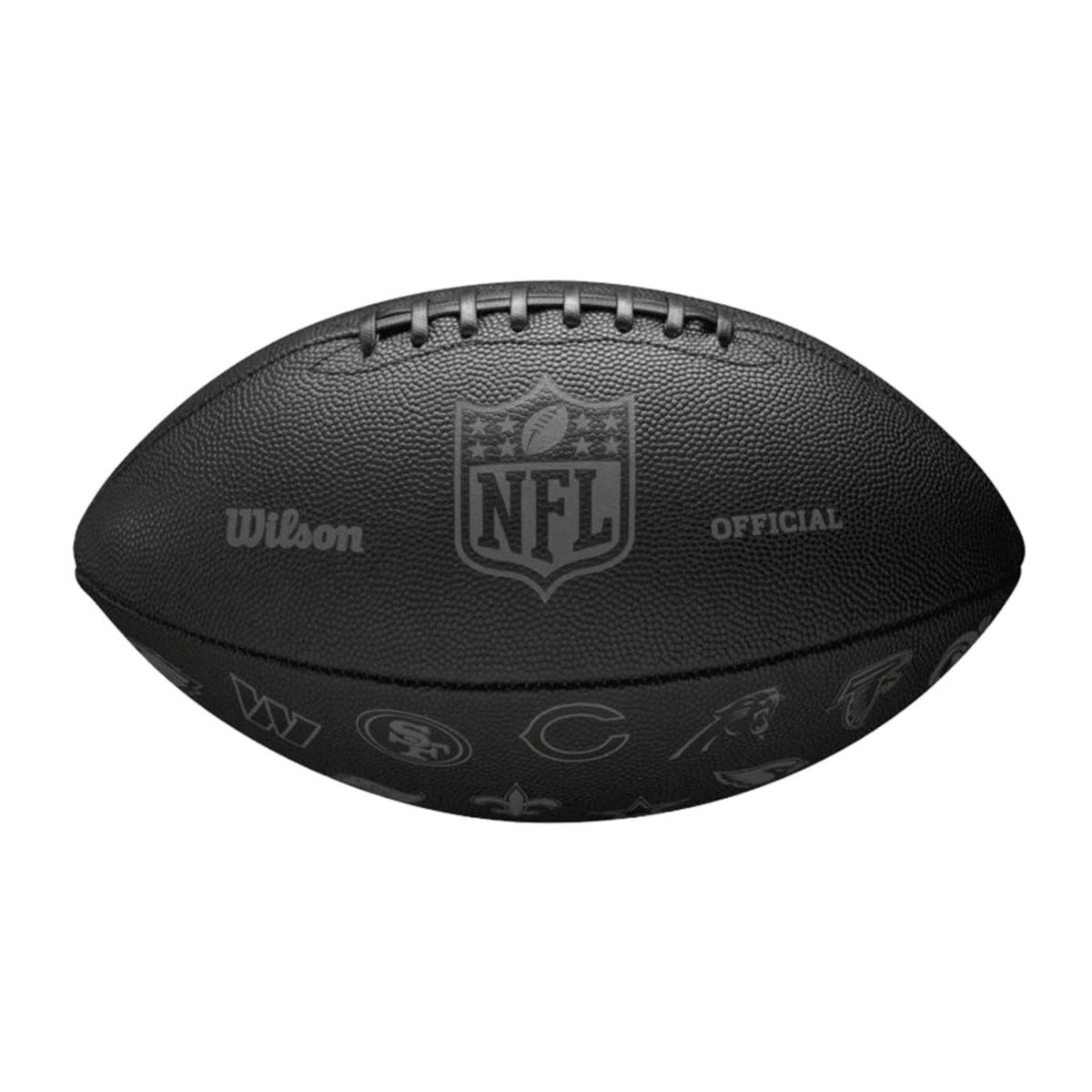 WILSON NFL 32 TEAM FOOTBALL BLK