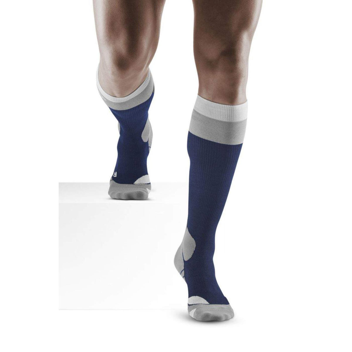 CEP COMPRESSION LIGHT MERINO - Blu - immagine principale