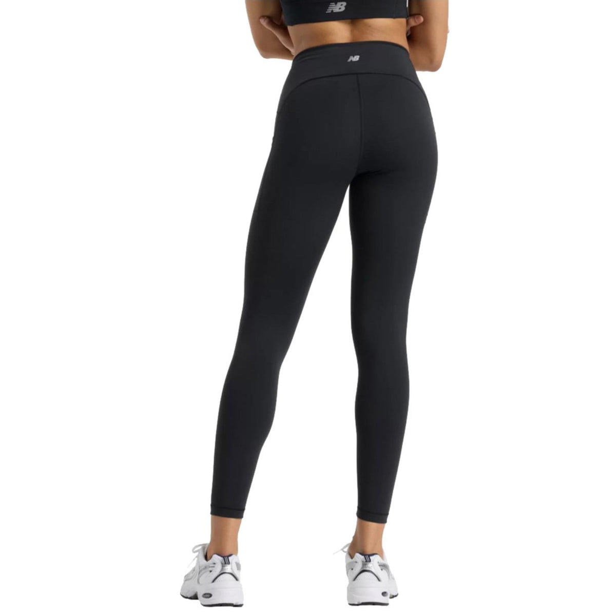 NEW BALANCE SLEEK POCKET HIGH RISE W - Nero - vista 2