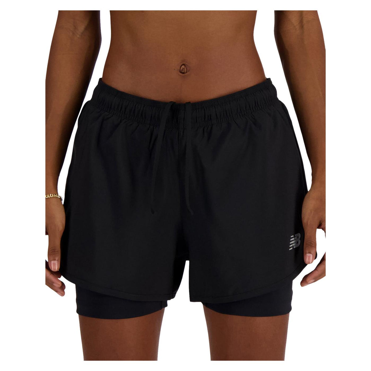 NEW BALANCE ESSENTIAL 2IN1 W SHORT - seconda immagine