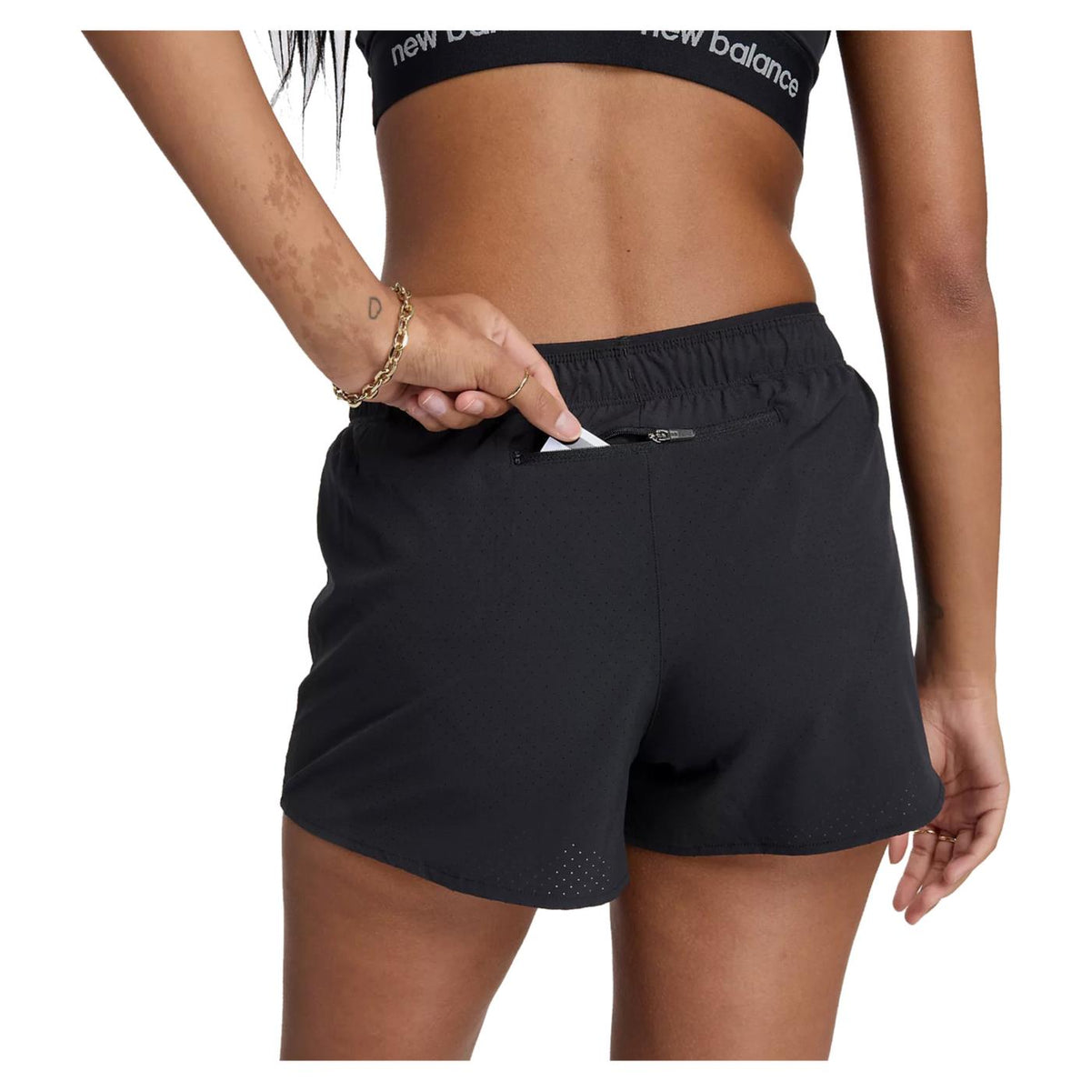 NEW BALANCE RC SEAMLESS W RUN SHORT - seconda immagine