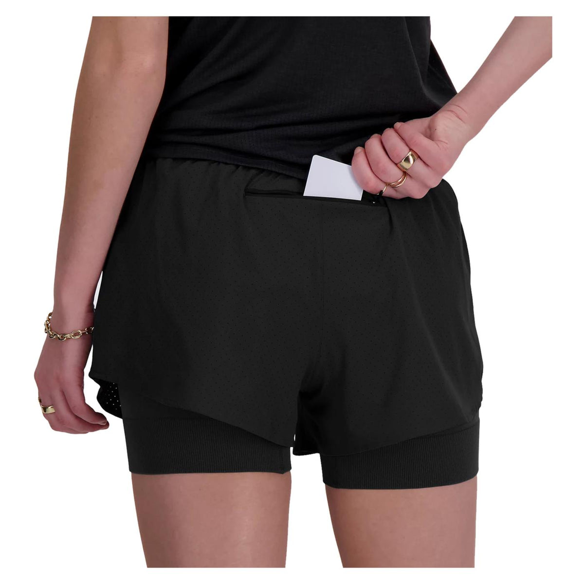 NEW BALANCE RC SEAMLESS W 2IN1 SHORT - seconda immagine