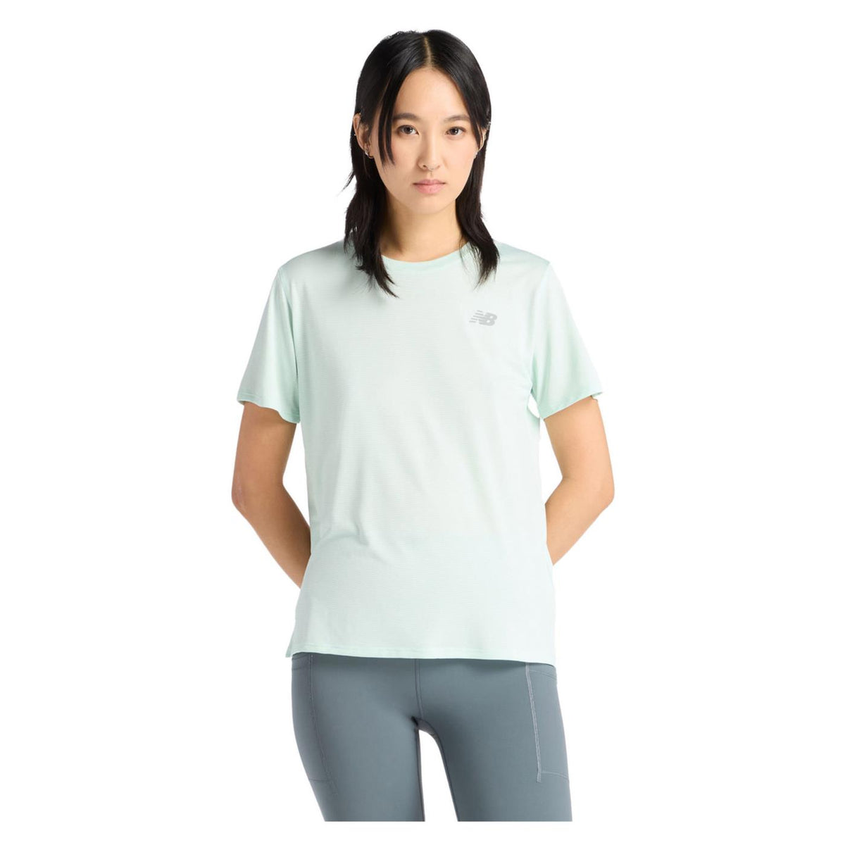 NEW BALANCE SPORTS ESSENTIALS W TEE - Verde - immagine principale