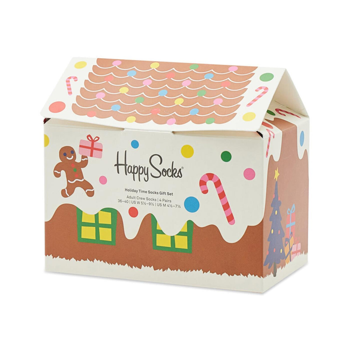 HAPPY SOCKS 4PK HOLIDAY TIME GIFT SET - seconda immagine