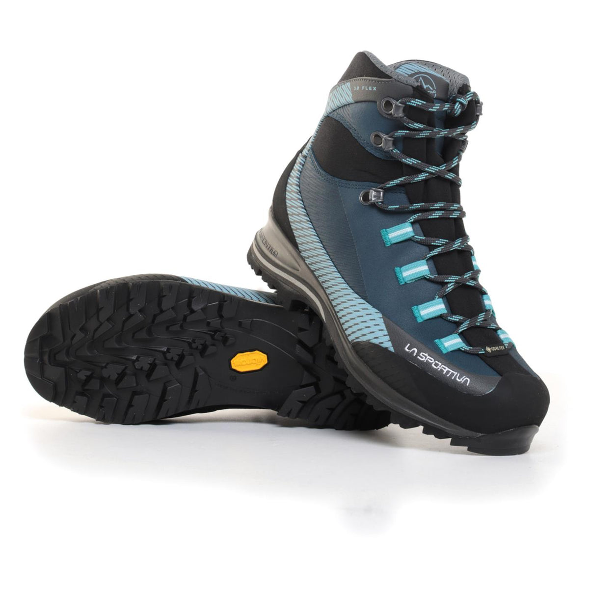 LA SPORTIVA TRANGO TRK LEATHER W GTX - Blu - vista 3