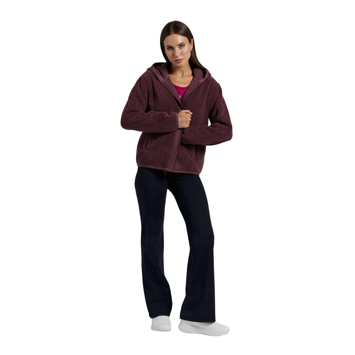 FREDDY PILE WOMAN BONDED SHERPA - seconda immagine