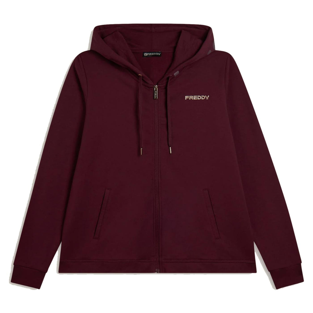 FREDDY FELPA COMFORT FZH - Bordeaux - immagine principale