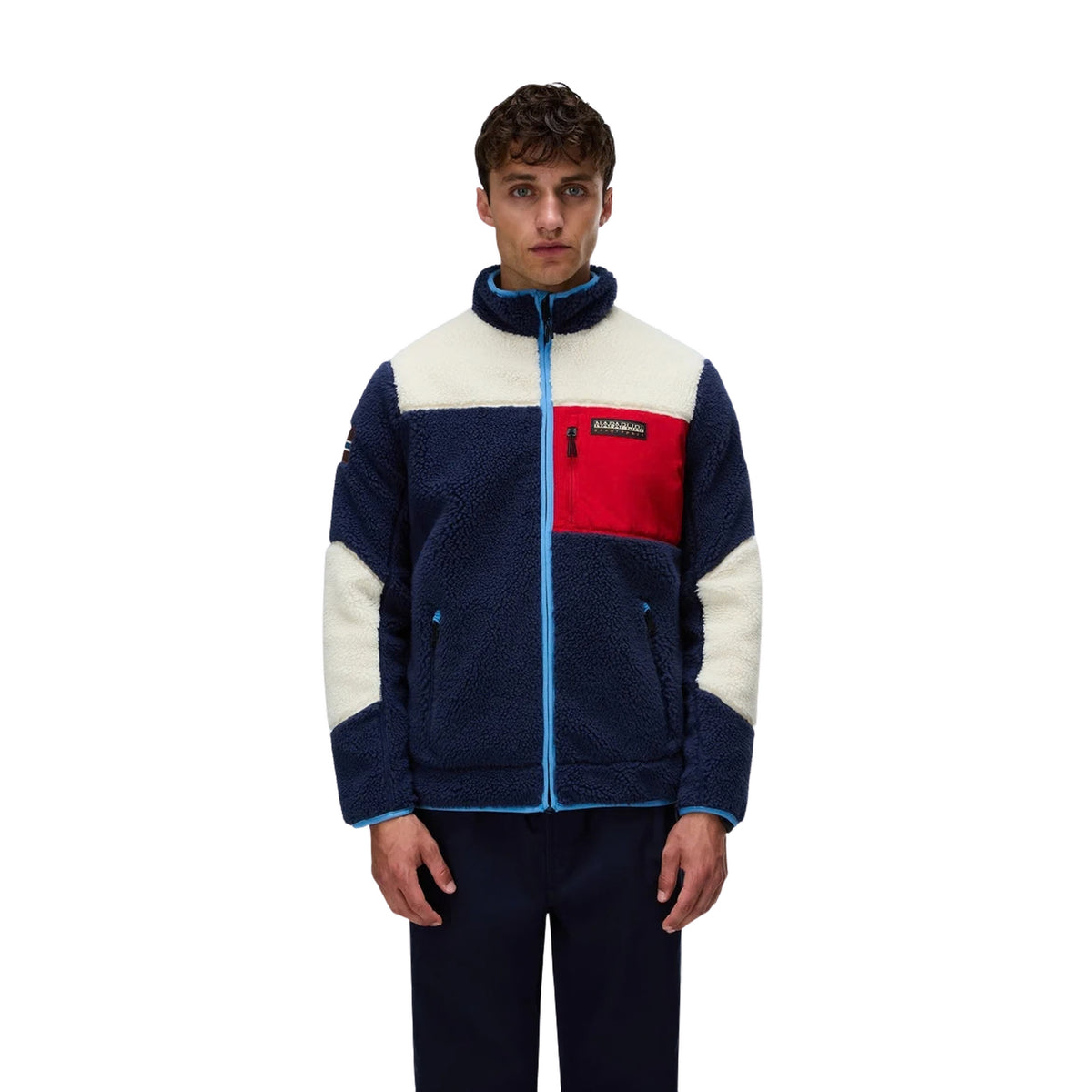NAPAPIJRI YUPIK FULL ZIP - Blu - immagine principale