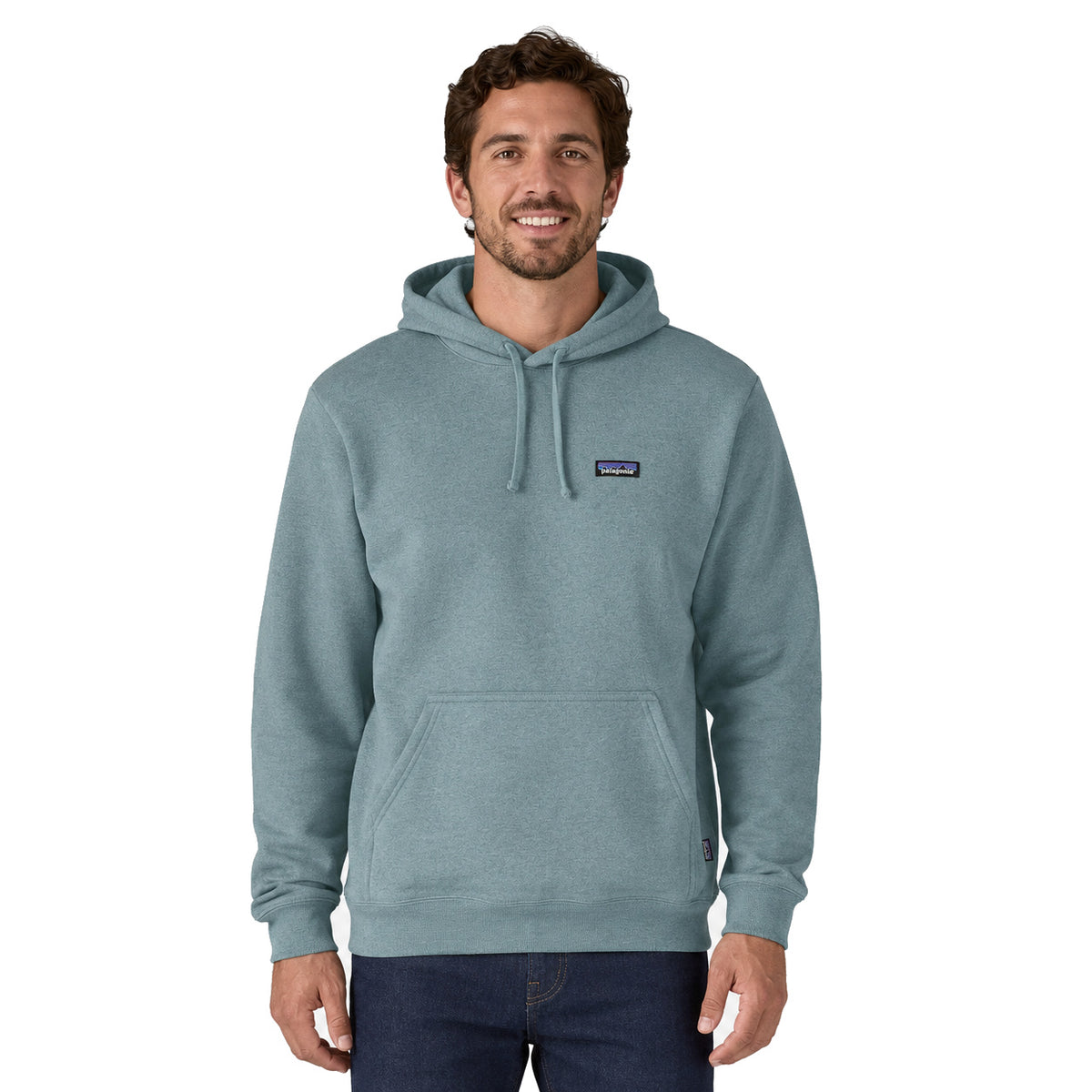 PATAGONIA P-6 LABEL UPRISAL HOODY - Azzurro - immagine principale