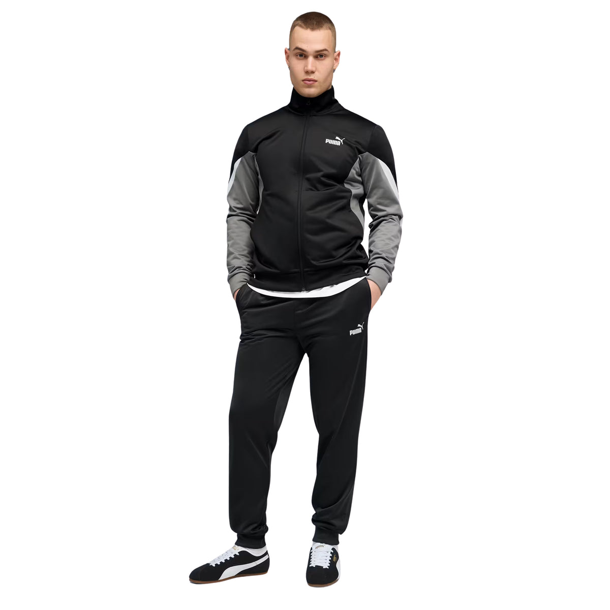 PUMA ESSENTIAL BLOCK POLY SUIT - Nero - immagine principale
